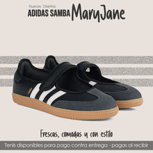 Cargar imagen en el visor de la galería, ADDIDAS SAMBA JANE NEGRO
