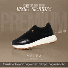 Cargar imagen en el visor de la galería, TENIS  VLZ CASUAL BLACK
