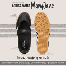 Cargar imagen en el visor de la galería, ADDIDAS SAMBA JANE NEGRO
