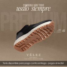 Cargar imagen en el visor de la galería, TENIS  VLZ CASUAL BLACK
